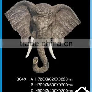 Resin Wall Animal Head Sculpture thumbnail-2