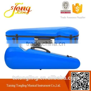 Colorful Triangle Violin Hard Carbon Fiber Glass Case Quality Choice Most Popular thumbnail-1