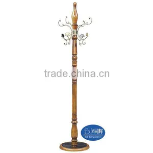 New Design Furniture Wooden Zinc Alloy Hook Hat Stand (S-05#) thumbnail-1