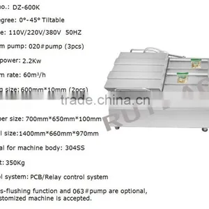 Incline Type Double Chamber Vacuum Packing Machine ,liquid Vacuum Packer,liquid Vacuum Packing Machine thumbnail-2