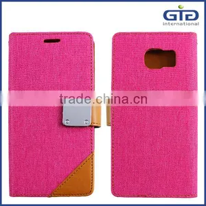 [GGIT] New Design Jeans Series Style for Samsung S6 PU+TPU Case thumbnail-1