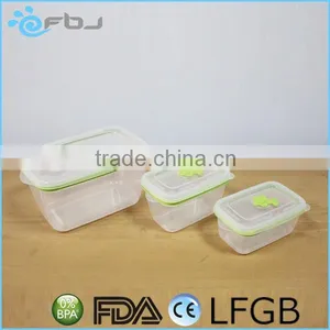 Wholesale Plastic Transparent Airtight Containers Set For Storage thumbnail-2