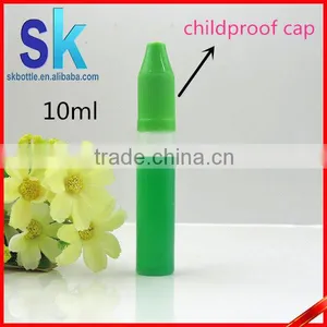 Plastic Vape Bottle 15ml PE Pen Shape Dropper Bottles , 30ml Unicorn Bottles thumbnail-3