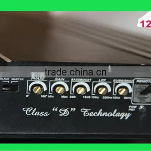 Car Speaker Amplifier 1 Way Digital Professional Type D in Car/barge/ Houseboat thumbnail-3