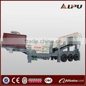 Shanaghai Stone Construction Machine Mobile Rock Crusher and Screen Plant With Large Capacity thumbnail-5