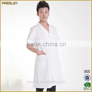 Cheap Price Doctor Uniforms or Lab Caot in 100% Cotton Comfortable Dirtproof thumbnail-1
