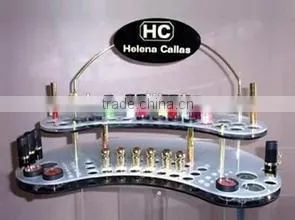Elegant Plexiglass Cosmetic Lipstick Stand Acrylic Cosmetic Display thumbnail-1