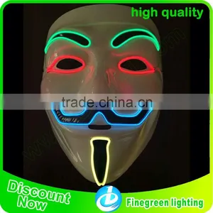 Led V Size Lighting Wire Mask With Different Colors thumbnail-1