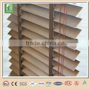 Custom Vertical Faux Wood Blinds thumbnail-1