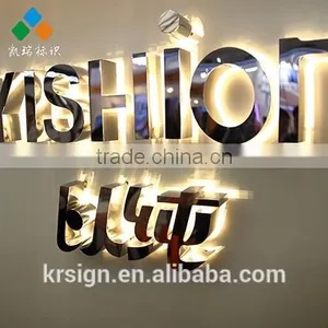 Stainless Steel Shop Backlit Sign on Sale of Good Quality thumbnail-3
