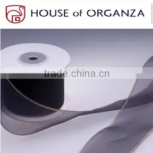 Black Organza Ribbon thumbnail-1