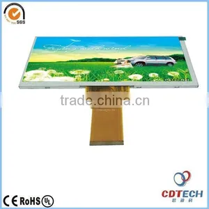 7.0 Inch 800*480 LVDS Interface 40PIN LCD Monitor for Driving/ Rearview Mirror thumbnail-1
