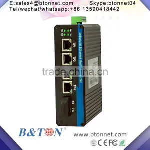 Managed Industrial 2 1000M Port ,8 10/100M Poe Port ,industrial Switch With Poe thumbnail-1
