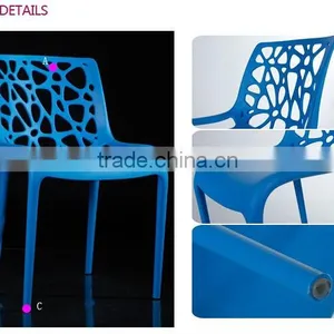Full PP Plastic Outdoor Garden Chairs 1503 thumbnail-1