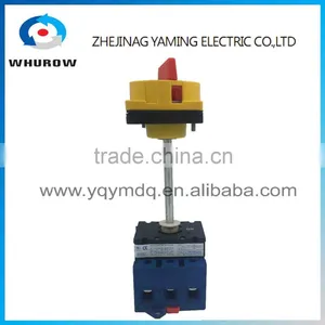 Isolating Switch YMD11-80B With Padlock Handle Aluminum Pole 80A Load Break Power Cut off Operation Outside Electrical Cabinet thumbnail-1