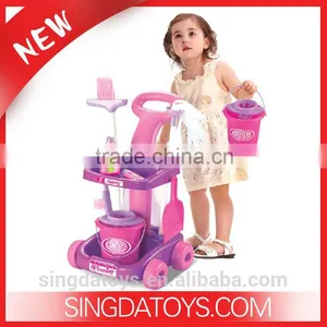 Hot Selling Kids Cleaning Set With Trolley thumbnail-1