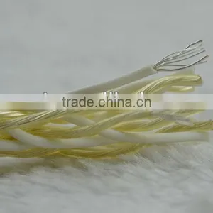 High Performacne Twist Silver Plated HiFi Audio Speaker Cable thumbnail-1