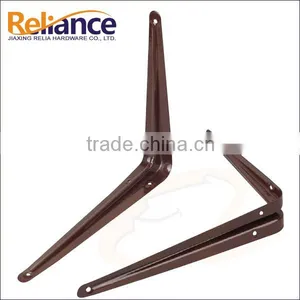Brown Metal Hanging Shelf Bracket thumbnail-1