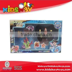 RC Flying Fish Clownfish Swim Indoor Fun Plastic Toy Fish Toy Electric Fish for Kids thumbnail-1