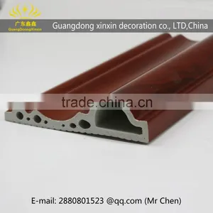 2016 High Quality Good Price Building Decoration Waterproof Pvc Foam Crown Molding thumbnail-5
