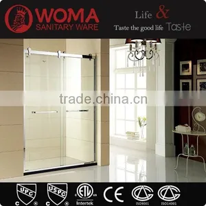 Y109 6/8mm Superior Aluminum Sliding Door Folding Bath Shower Screen thumbnail-1