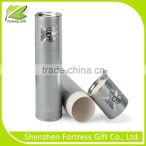 Luxury Black Wine Paper Tube Paper Tube Gift Box Paper Wine Tubes thumbnail-2