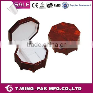 Color Brilliancy Lacqure Octagon Regina Music Box for Sale thumbnail-1