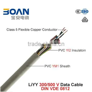 Liyy Data Cable 300/500V Flexible Cu/PVC/PVC DIN VDE 0812 thumbnail-1