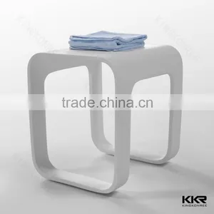 Acrylic Stone Bar Stool Resin Stone Stool thumbnail-4