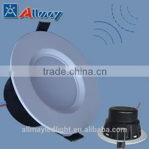 3 Years Warranty Led Downlight With Motion Sensor Dimmable Sensor Led Downlight 10W 900lm LED Downlight With Sensor Round Led thumbnail-1