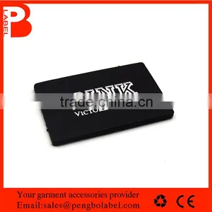 Hot Sale Jeans pu Leather Labels for Jackets thumbnail-1