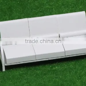 Model Sofa in Plastic, Architecture Model Scale Sofa, Mini Model Sofa thumbnail-2