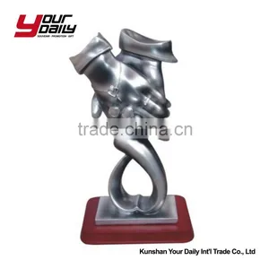Lady Clock Craft Polyresin Figurine for Gifts thumbnail-3