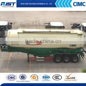 China CIMC Powder Tank Semi-trailer, Bulk Cement Semi Trailer thumbnail-1