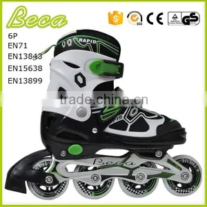 Manufacturer Sales 4 Colors ABEC 5 Bearing Green Inline Skate Shoes thumbnail-1