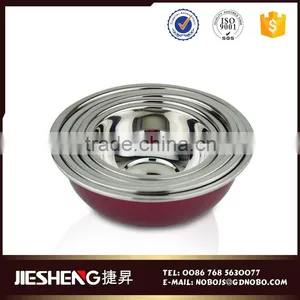 Stainless Steel Mixing Soup Bowl for School thumbnail-2