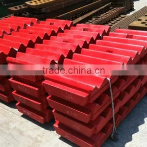 JAW CRUSHER PARTS FIXED AND MOVABLE JAW PLATE thumbnail-4
