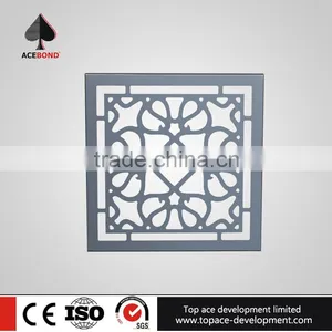 Recyclable 500*500mm Aluminum Art Panel Bedroom thumbnail-4
