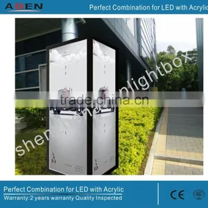 Advertising Light Box Aluminum Frames Waterproof Light Boxes With Laser Engraved Dots Techonogy thumbnail-1
