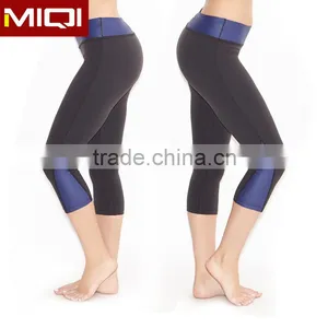 Private Rable Yoga Gym Wear Women Tights Capris Wicking Super Soft Running Pants thumbnail-1