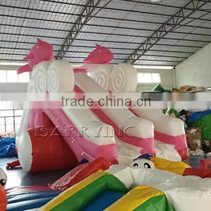 Amazing Customized Swimming Pool Water Slide , Portable Kids Water Slide thumbnail-3