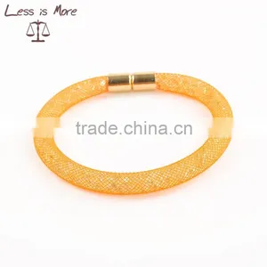 Colorful Magnetic Bracelet With cz Stone Inside thumbnail-3