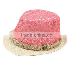 Lovely Design Kids Raffia Straw Hats Wholesale Quality Choice thumbnail-4