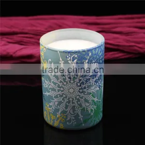Fancy Scented Candle With Artistic Printing Romantic Soy Wax Candle thumbnail-1