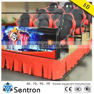 6 Seats 5D Cinema Simulator Equipment for Amusement Park 5D Mini Theater thumbnail-6