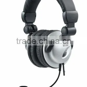 Best Sliver Spray Wired Stereo Headphone With MIC for Computer thumbnail-1