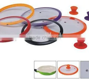 Silicone Glass Lid For Cookwares thumbnail-1