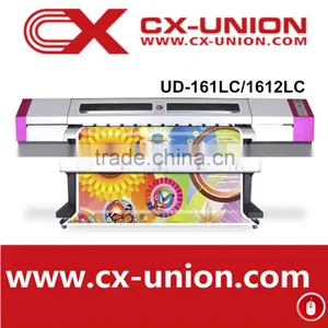 Best Price Galaxy UD-1612LC 1.6m Wide Format Flax Eco Solvent Printer Digital Photo Printing Machine thumbnail-1