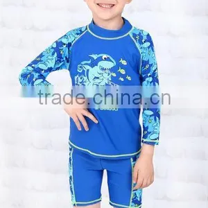 2016 Children Long Sleeve,Rash Guard,MMA Rash Vest, Sun Protection thumbnail-5