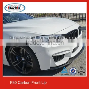 Carbon Fiber Front Lip for BMW F80 M3 F82 M4 Front Bumper Lip thumbnail-1
